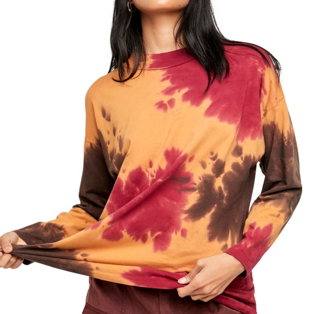 Free People Be Free Oversized Tie Dye
